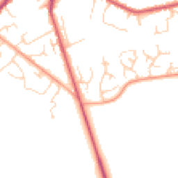 Daytime road noise heatmap for IP27 0DT