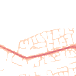 Daytime road noise heatmap for IP27 0DW