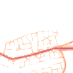 Daytime road noise heatmap for IP27 0DY