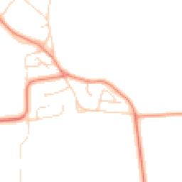 Daytime road noise heatmap for IP27 0PF