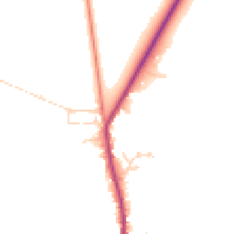 Daytime road noise heatmap for IP27 0PH