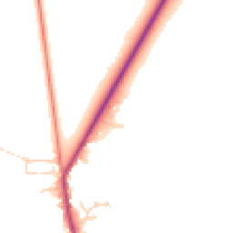 Daytime road noise heatmap for IP27 0PL