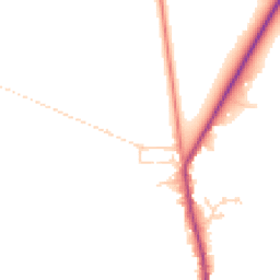 Daytime road noise heatmap for IP27 0PW