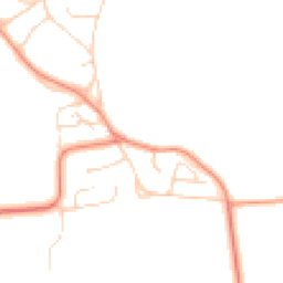 Daytime road noise heatmap for IP27 0QA