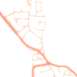 Daytime road noise heatmap for IP27 0QH