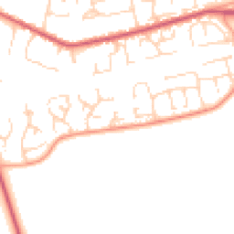 Daytime road noise heatmap for IP27 0RU