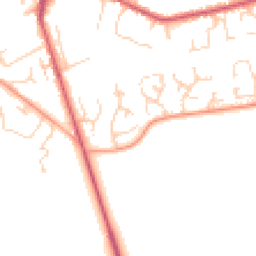 Daytime road noise heatmap for IP27 0UX