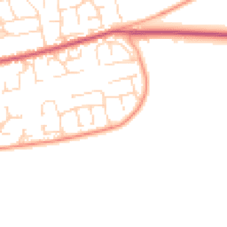 Daytime road noise heatmap for IP27 0YG