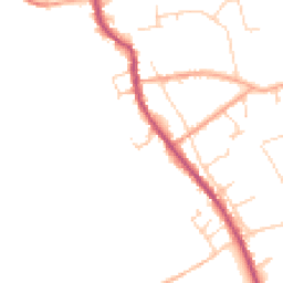 Daytime road noise heatmap for IP27 9FA