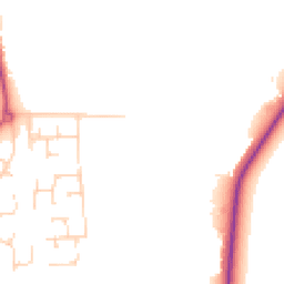 Daytime road noise heatmap for IP27 9FD