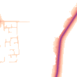 Daytime road noise heatmap for IP27 9GA