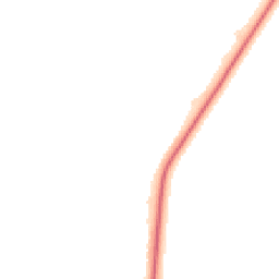 Night-time road noise heatmap for IP27 9GE