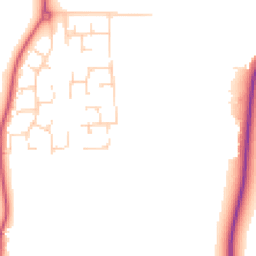 Daytime road noise heatmap for IP27 9GG