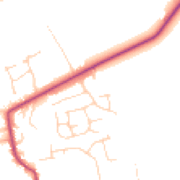 Daytime road noise heatmap for IP27 9JF