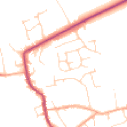 Daytime road noise heatmap for IP27 9JJ