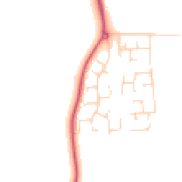 Daytime road noise heatmap for IP27 9QP