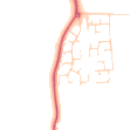 Daytime road noise heatmap for IP27 9QS
