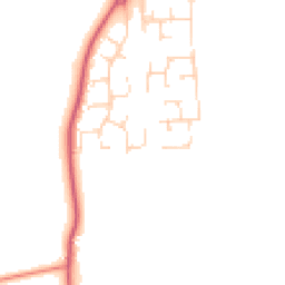 Daytime road noise heatmap for IP27 9RA