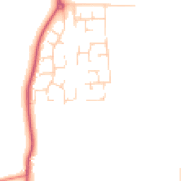 Daytime road noise heatmap for IP27 9RF