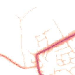 Daytime road noise heatmap for IP27 9SD