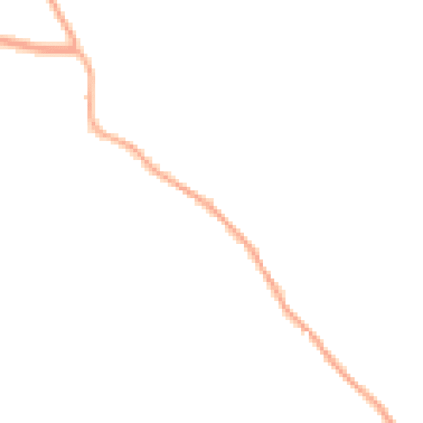 Night-time road noise heatmap for IP28 6PS