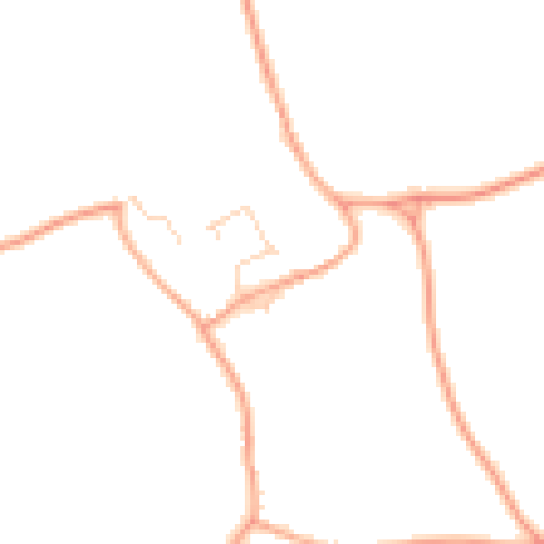 Daytime road noise heatmap for IP31 1AL
