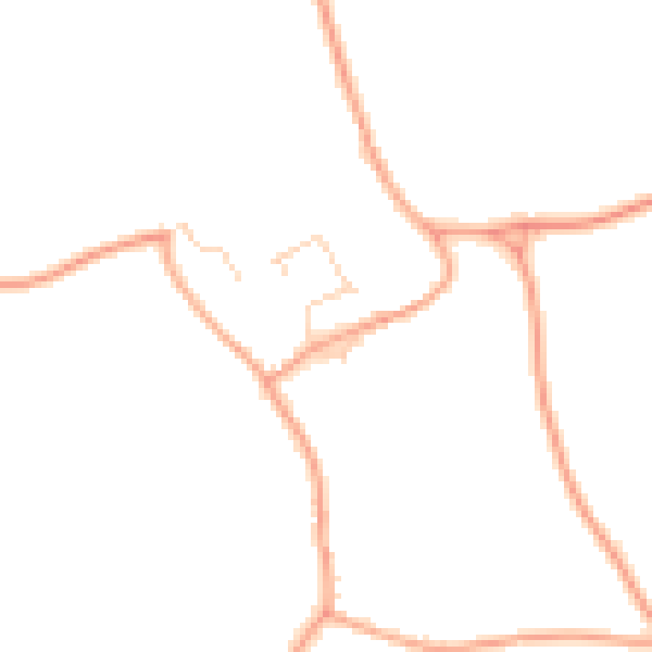 Daytime road noise heatmap for IP31 1BH