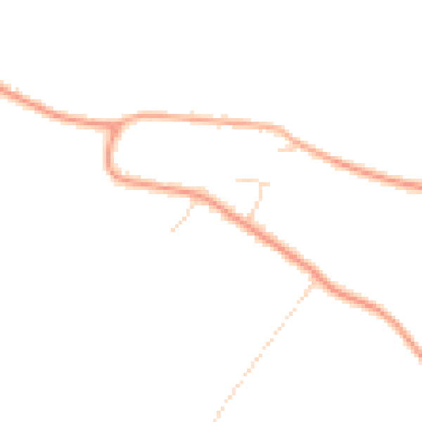 Daytime road noise heatmap for IP31 1DN