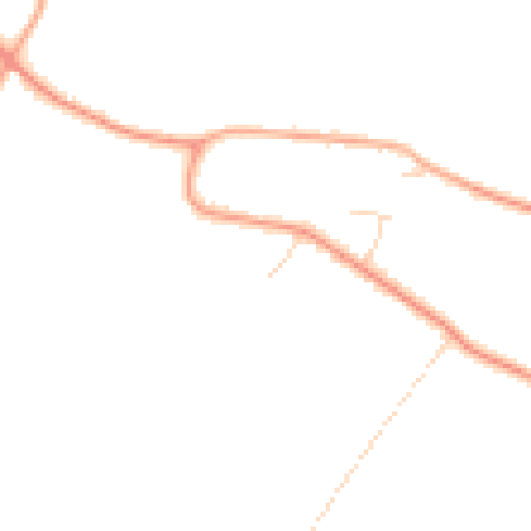 Daytime road noise heatmap for IP31 1DW