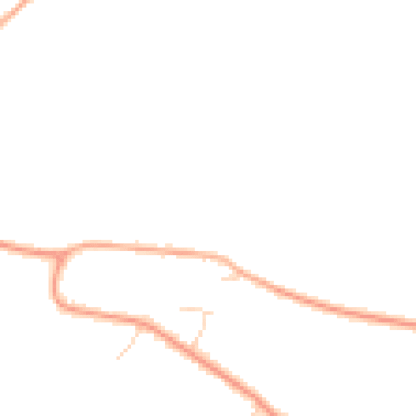 Daytime road noise heatmap for IP31 1HP