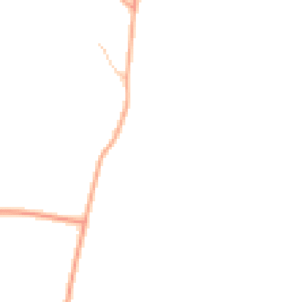 Daytime road noise heatmap for IP31 1HU