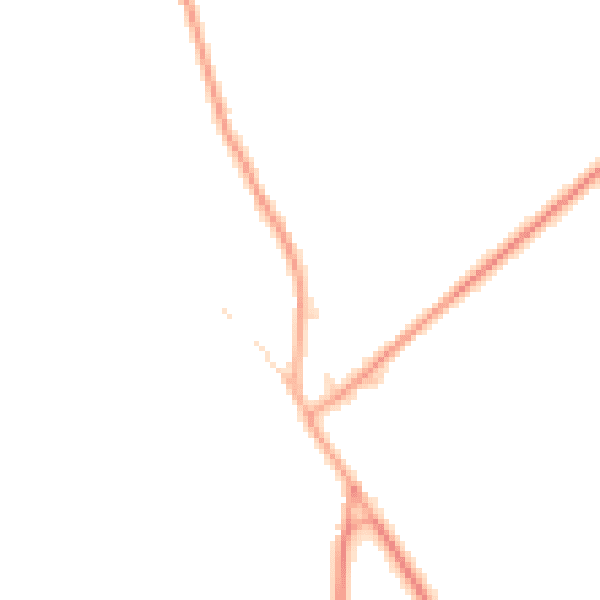 Daytime road noise heatmap for IP31 1JT