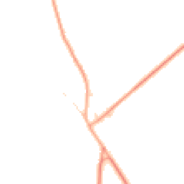 Daytime road noise heatmap for IP31 1JU