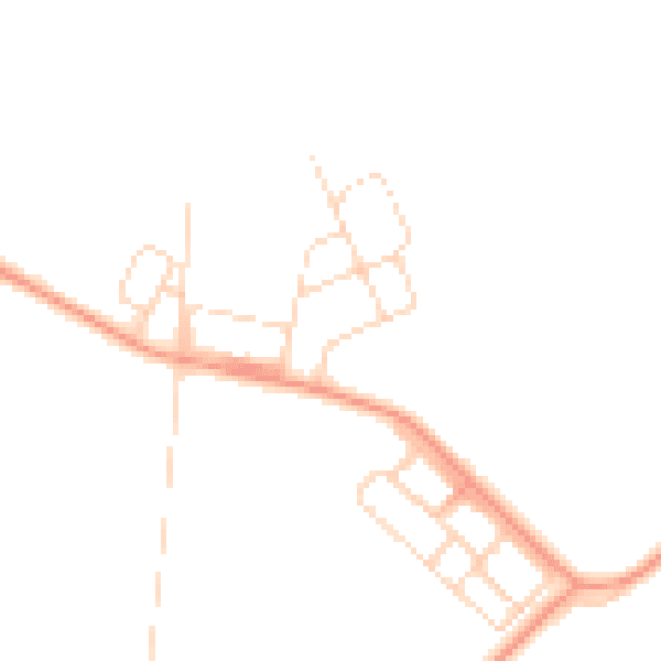 Daytime road noise heatmap for IP31 1LU