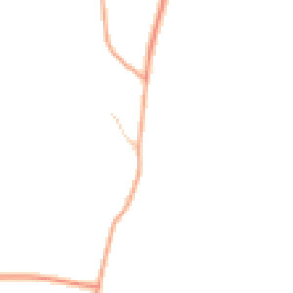 Daytime road noise heatmap for IP31 1NZ