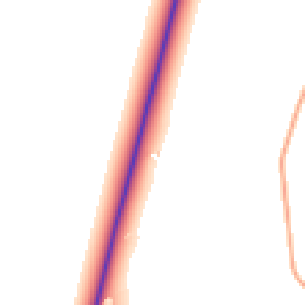 Daytime road noise heatmap for IP31 1PJ