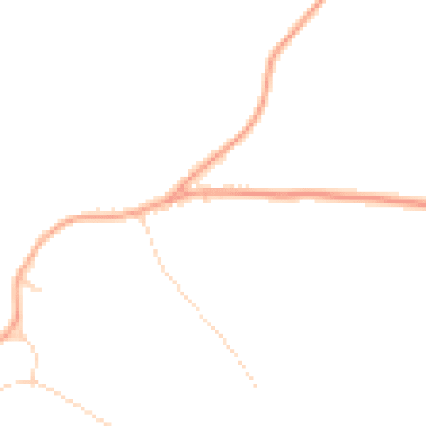 Daytime road noise heatmap for IP31 1RL