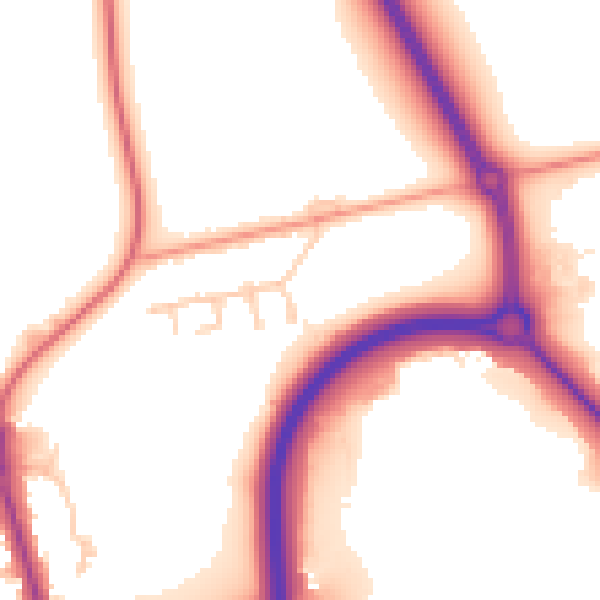Daytime road noise heatmap for IP31 1TB
