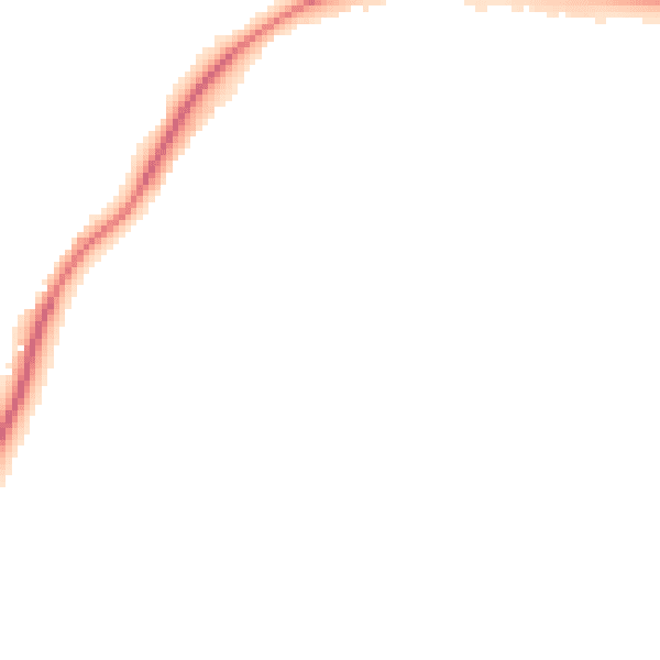 Night-time road noise heatmap for IP31 2DF
