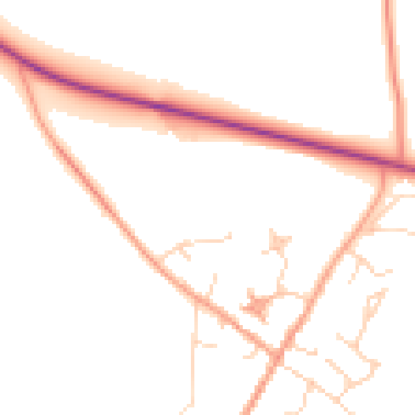 Daytime road noise heatmap for IP31 2HD