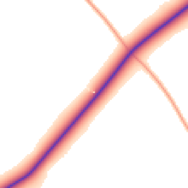 Daytime road noise heatmap for IP31 2PU