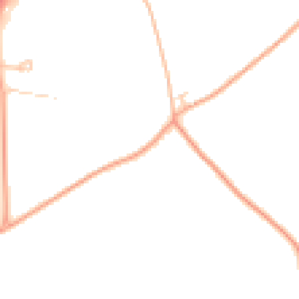 Daytime road noise heatmap for IP31 2QZ