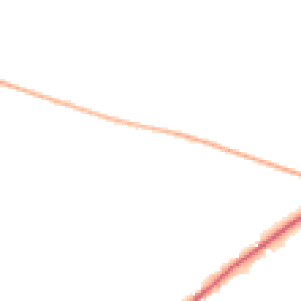 Night-time road noise heatmap for IP31 2RL