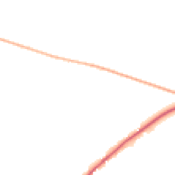 Night-time road noise heatmap for IP31 2RN