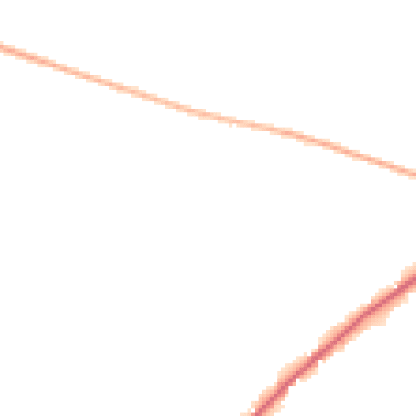 Night-time road noise heatmap for IP31 2RP
