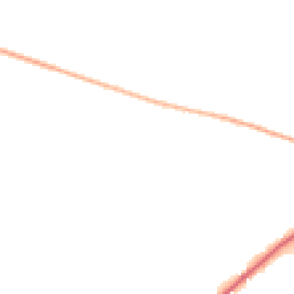 Night-time road noise heatmap for IP31 2SN