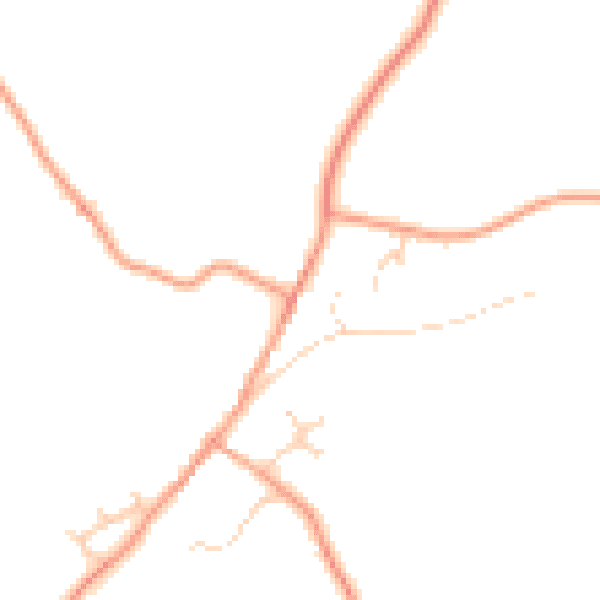 Daytime road noise heatmap for IP31 3DP