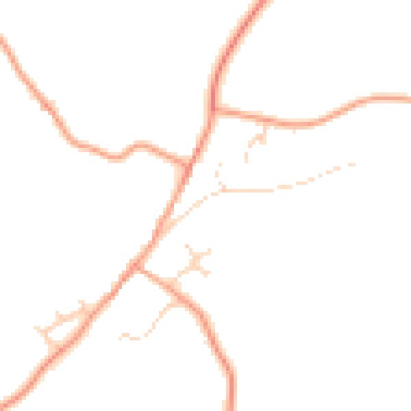Daytime road noise heatmap for IP31 3DW