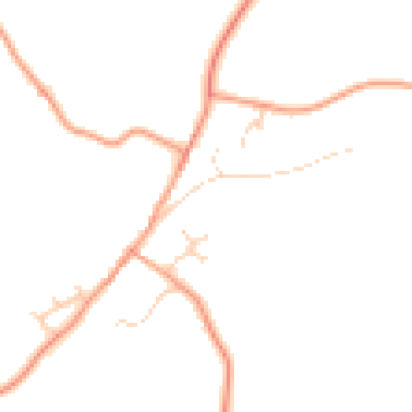 Daytime road noise heatmap for IP31 3DY