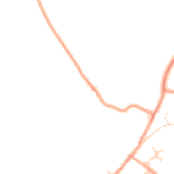 Daytime road noise heatmap for IP31 3EA